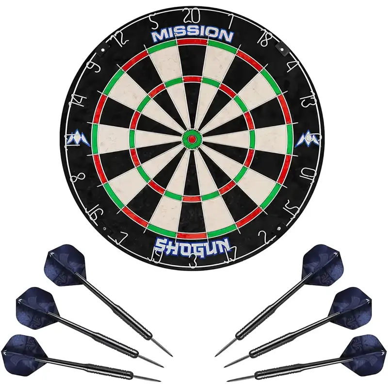 Mission tarcza sizalowa Shogun i 2 zestawy lotek