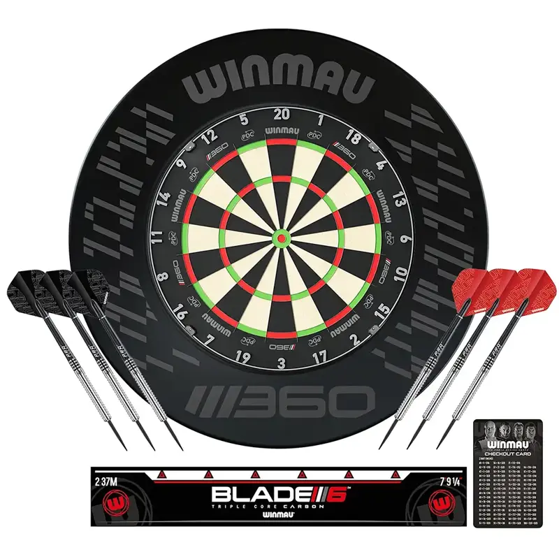 Winmau zestaw Blade 360 + Surround + 2 zestawy lotek