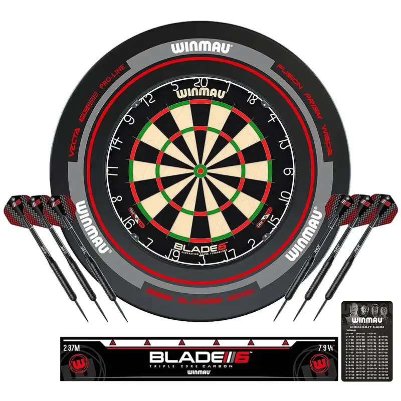 Winmau zestaw Blade 6 + Surround + 2 zestawy lotek