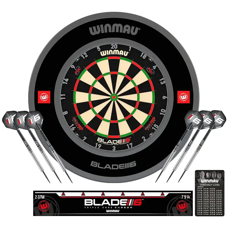 Winmau zestaw Blade 6 TC + Surround + 2 zestawy lotek