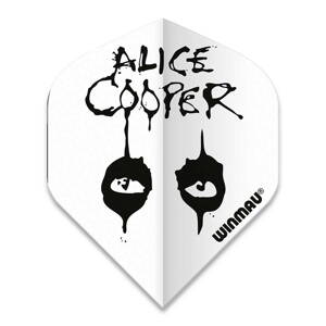 Winmau piórka Rock Legends Alice Cooper White