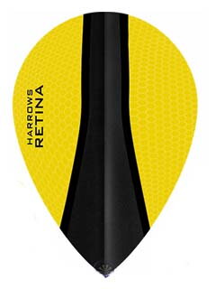 Harrows piórka Retina pear żółto - czarne     