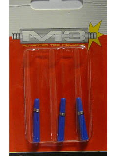 Empire Dart nylon Shafty M3 niebieskie extra short    
