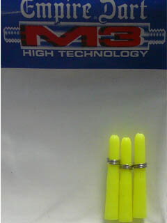 Empire Dart nylon Shafty M3 żółte extra short    