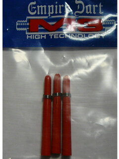 Empire Dart nylon Shafty M3 short czerwone     