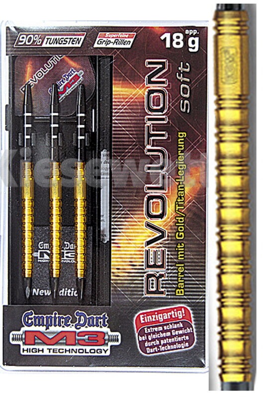 Empire dart lotki M3 Revolution gold 18g   