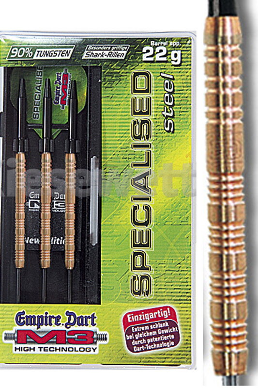 Empire dart lotki M3 Specialised steel 22g    