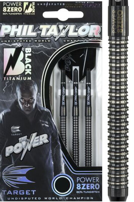 Target lotki Phil Taylor 8zero titanium black 19g soft   